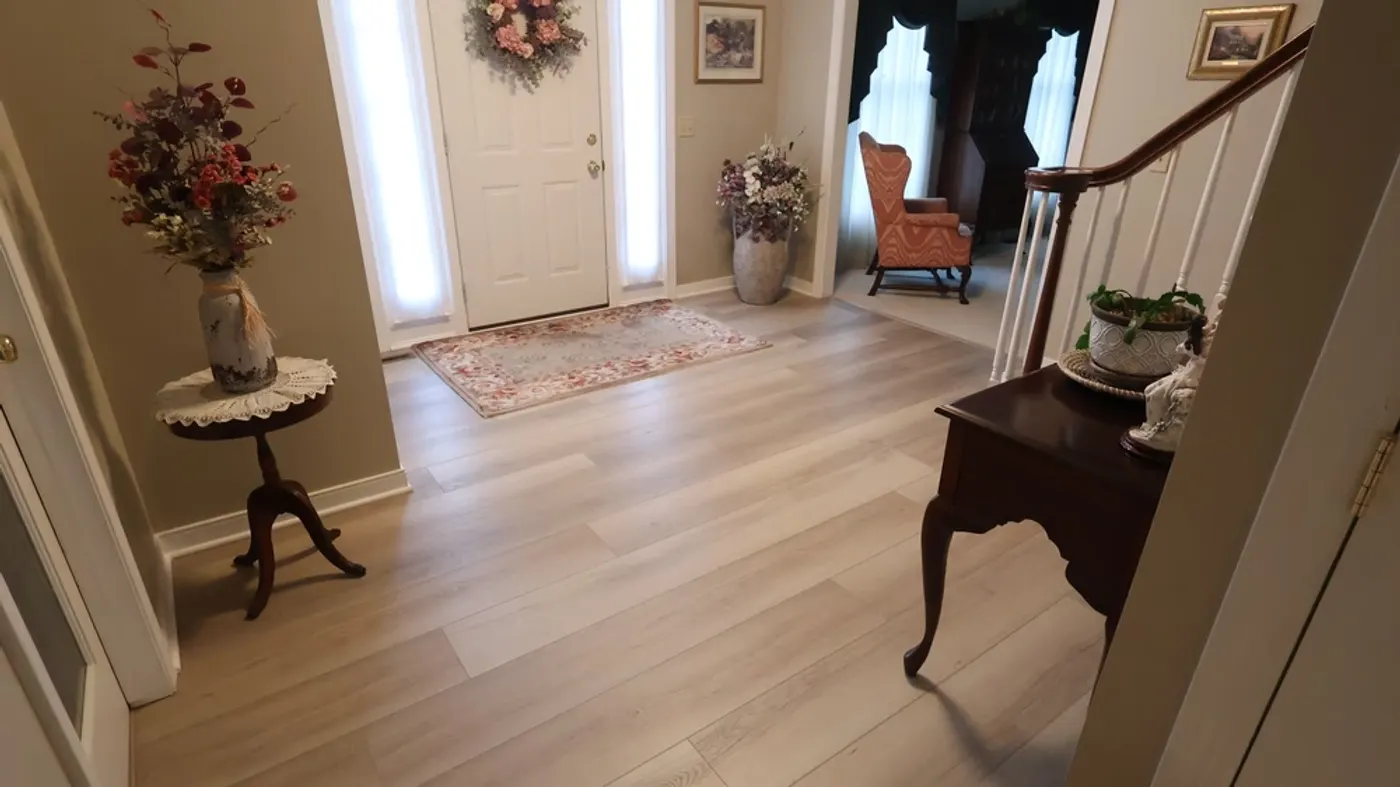 Finished flooring project