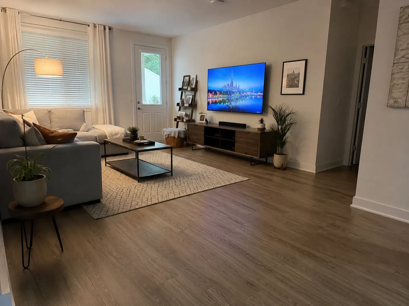 Finished flooring project