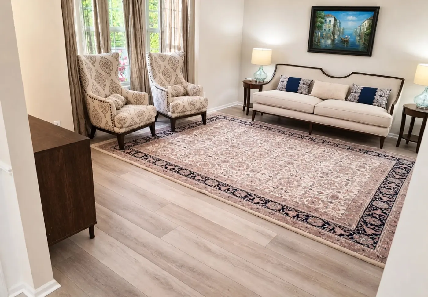 Finished flooring project